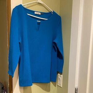 Calvin Klein Vibrant Blue Blouse
